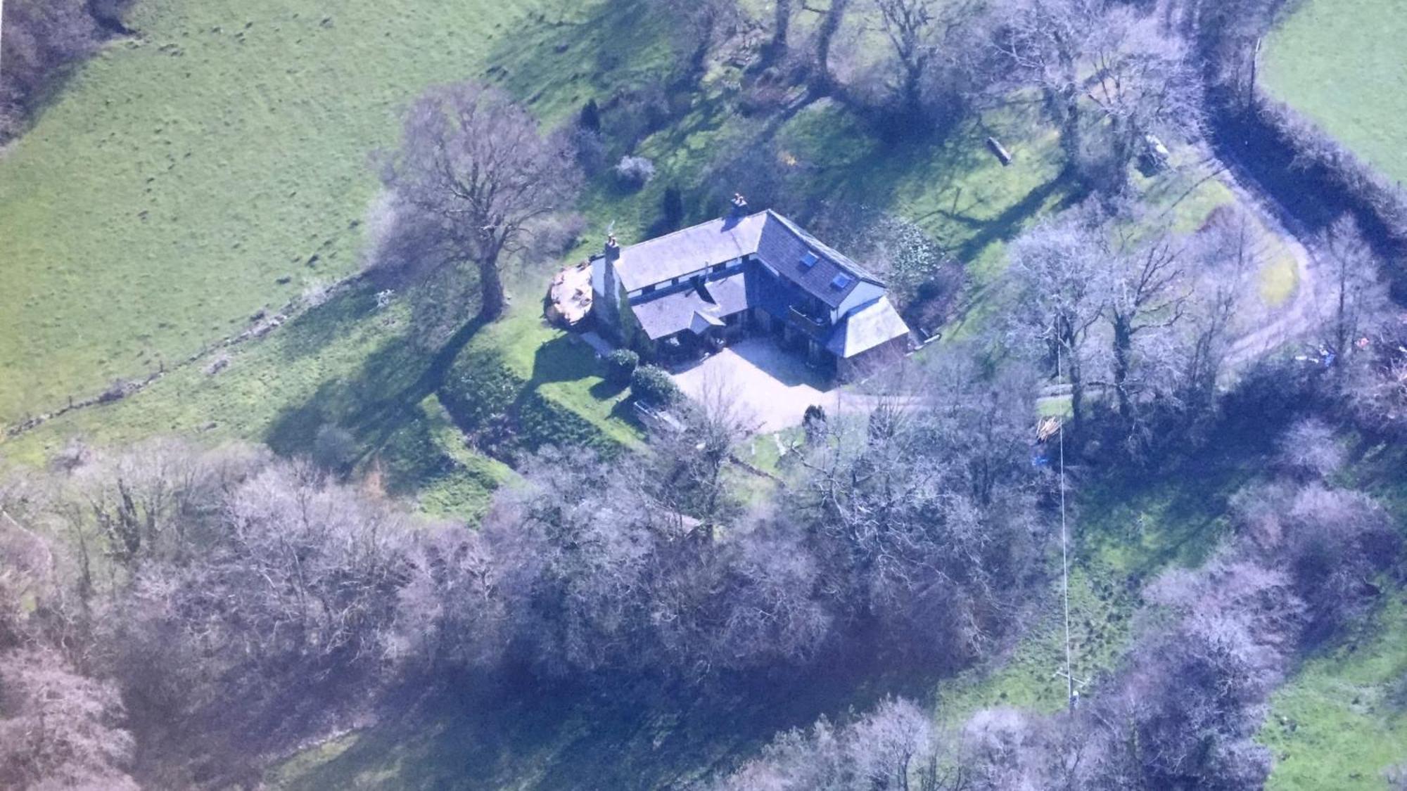 Lower Penrose Old Farmhouse Cottage Launceston Esterno foto