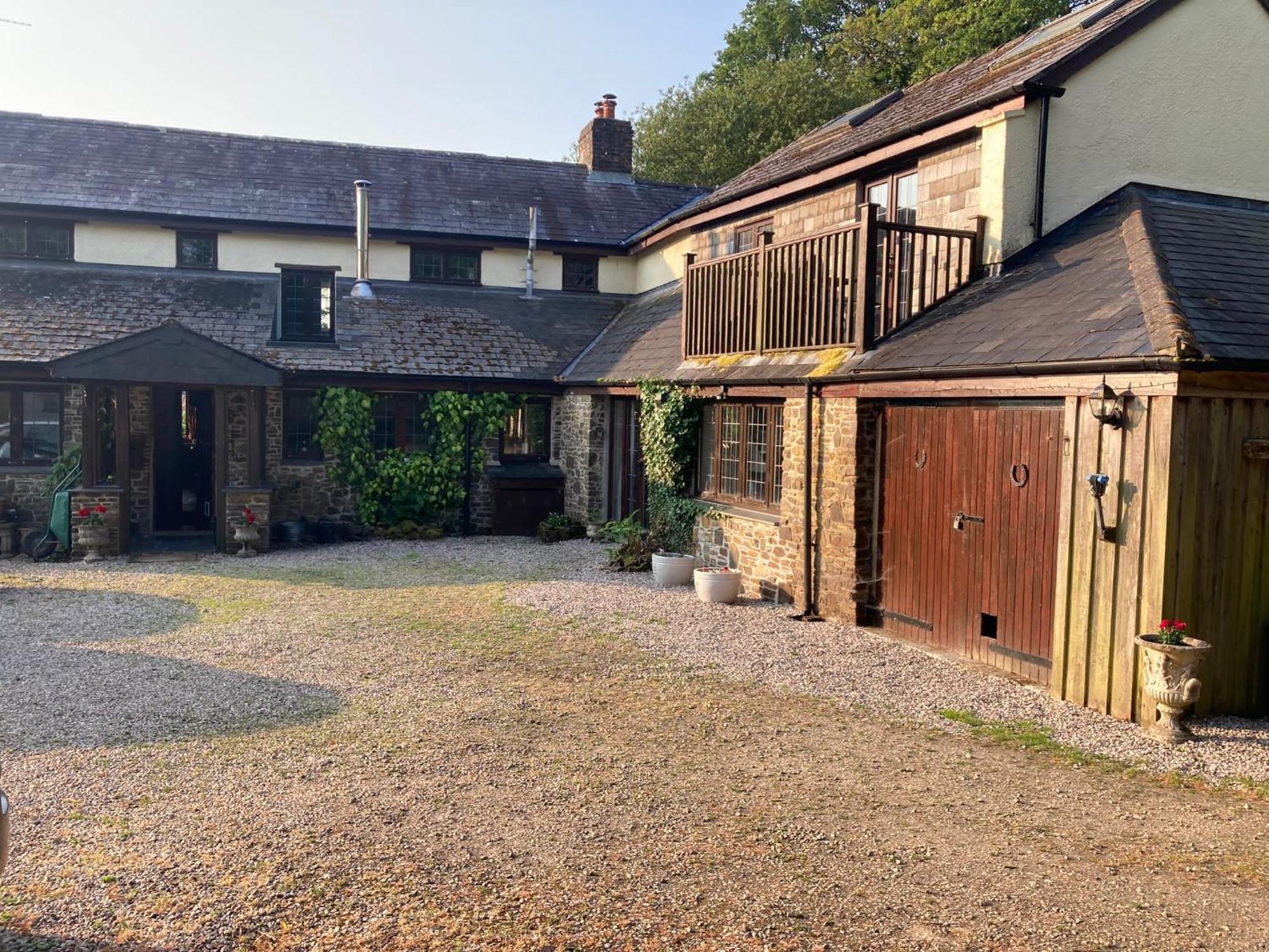 Lower Penrose Old Farmhouse Cottage Launceston Esterno foto